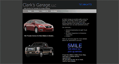 Desktop Screenshot of clarksgarageinadamstown.com